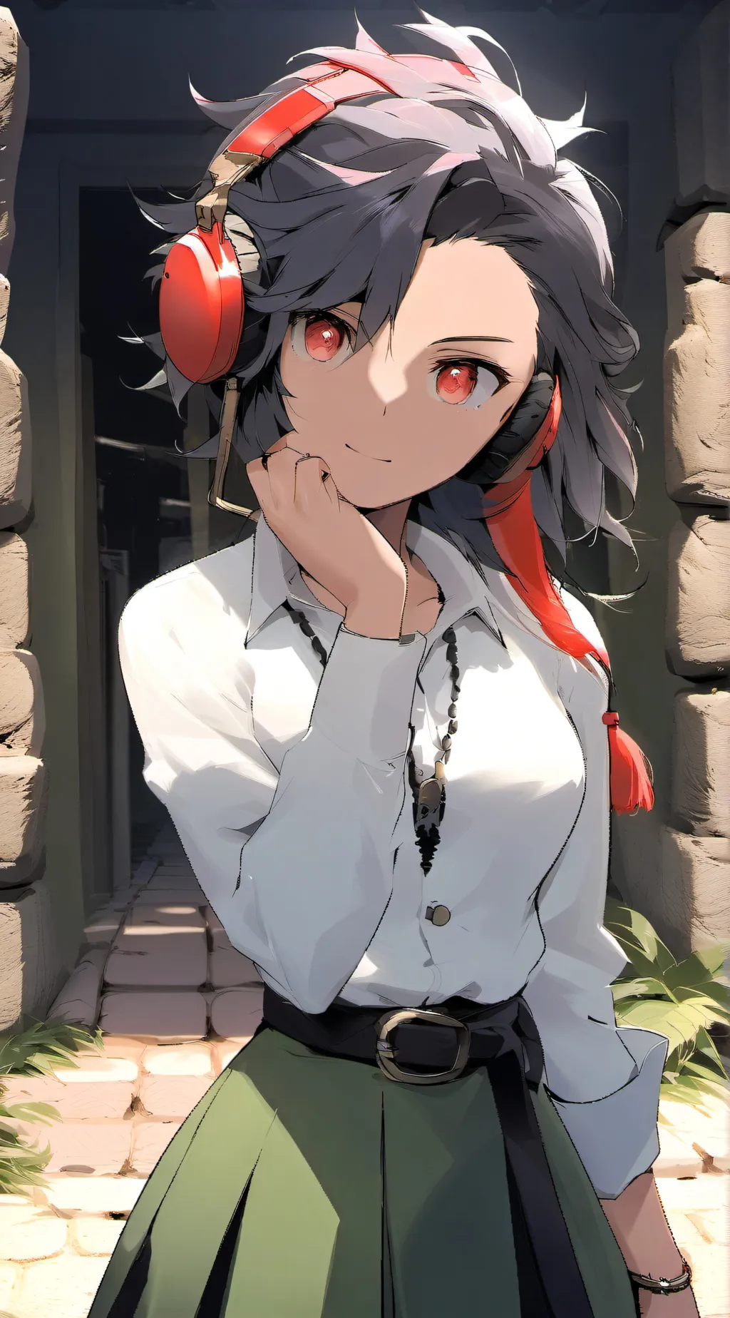 ai character: demon slayer background