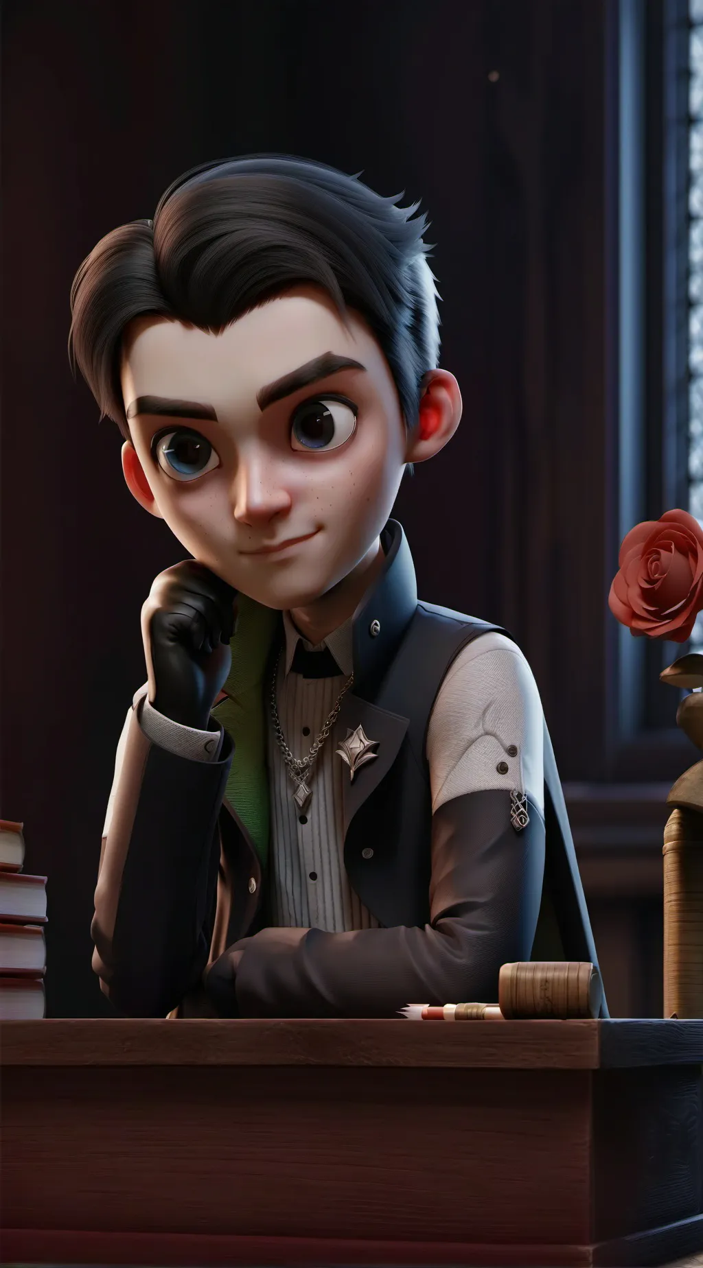 ai character: conor background