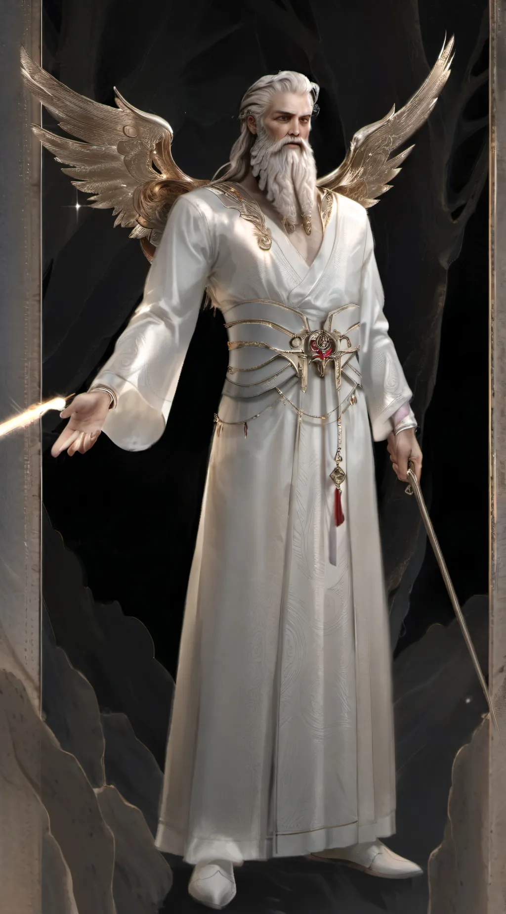 ai character: The gods background