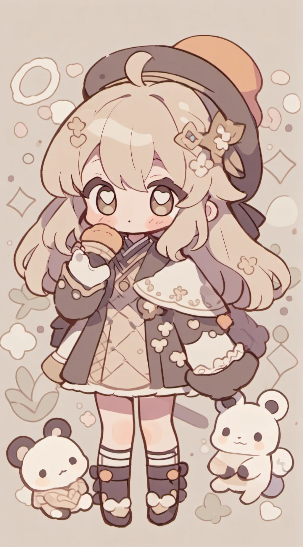 ai character: Leo  background