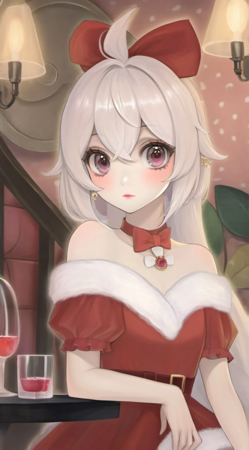 ai character: ♡Christmas HH ver♡ background