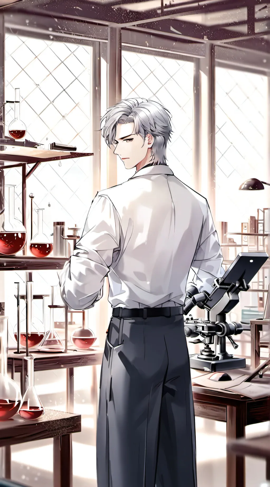 ai character: Greyson background