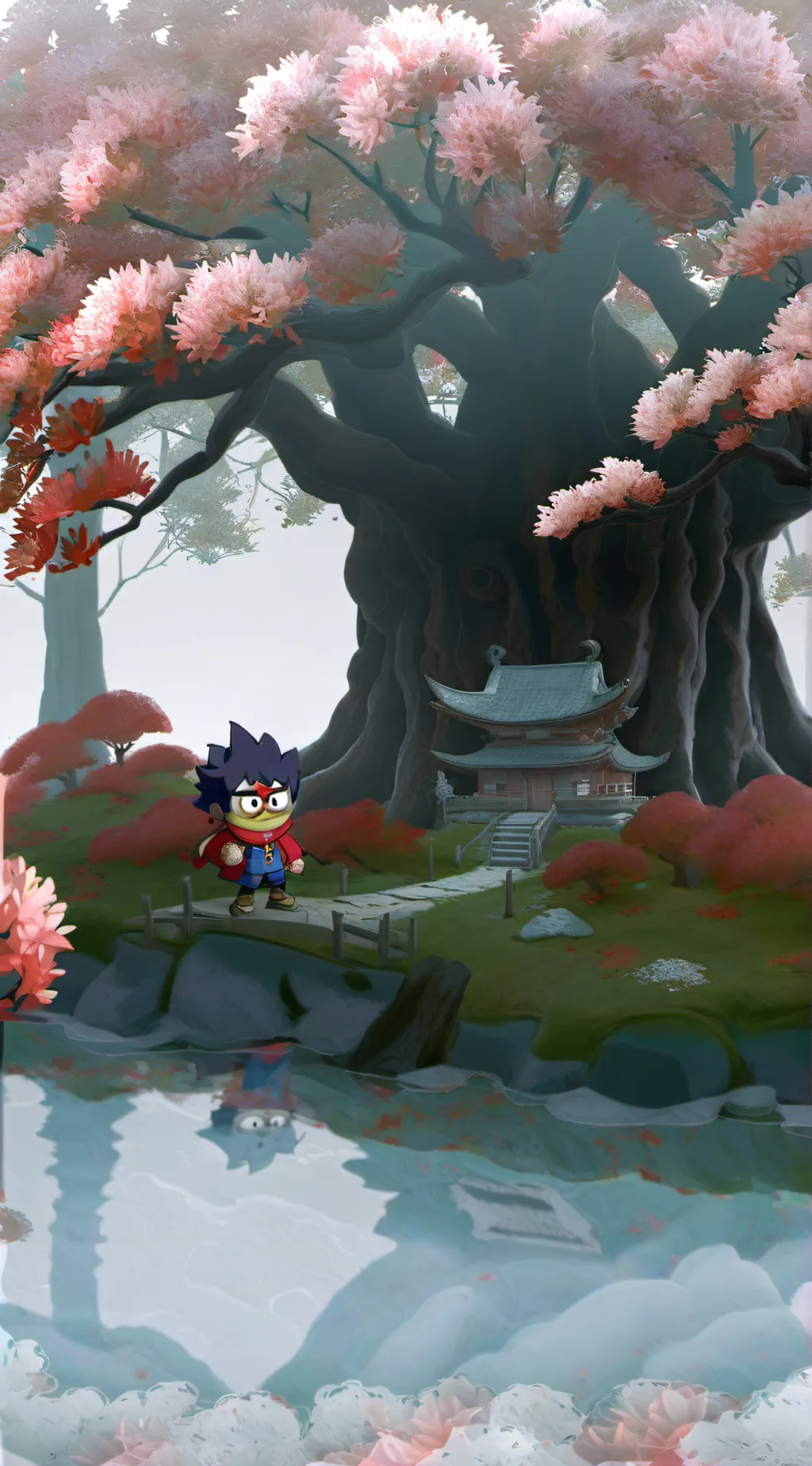 ai character: Point Prep background