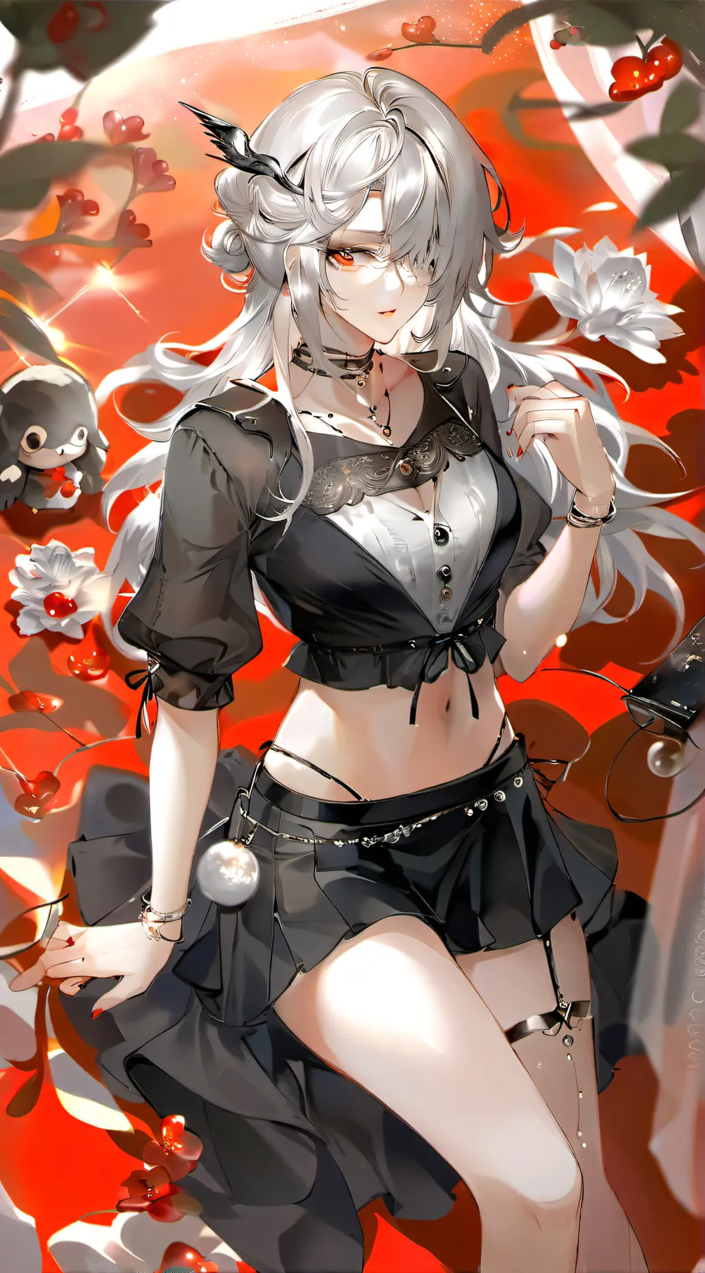 ai character: Serena background