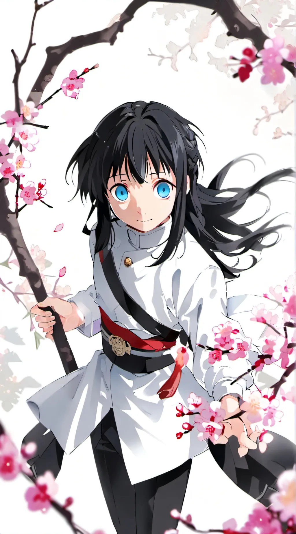ai character: Muichiro tokito  background