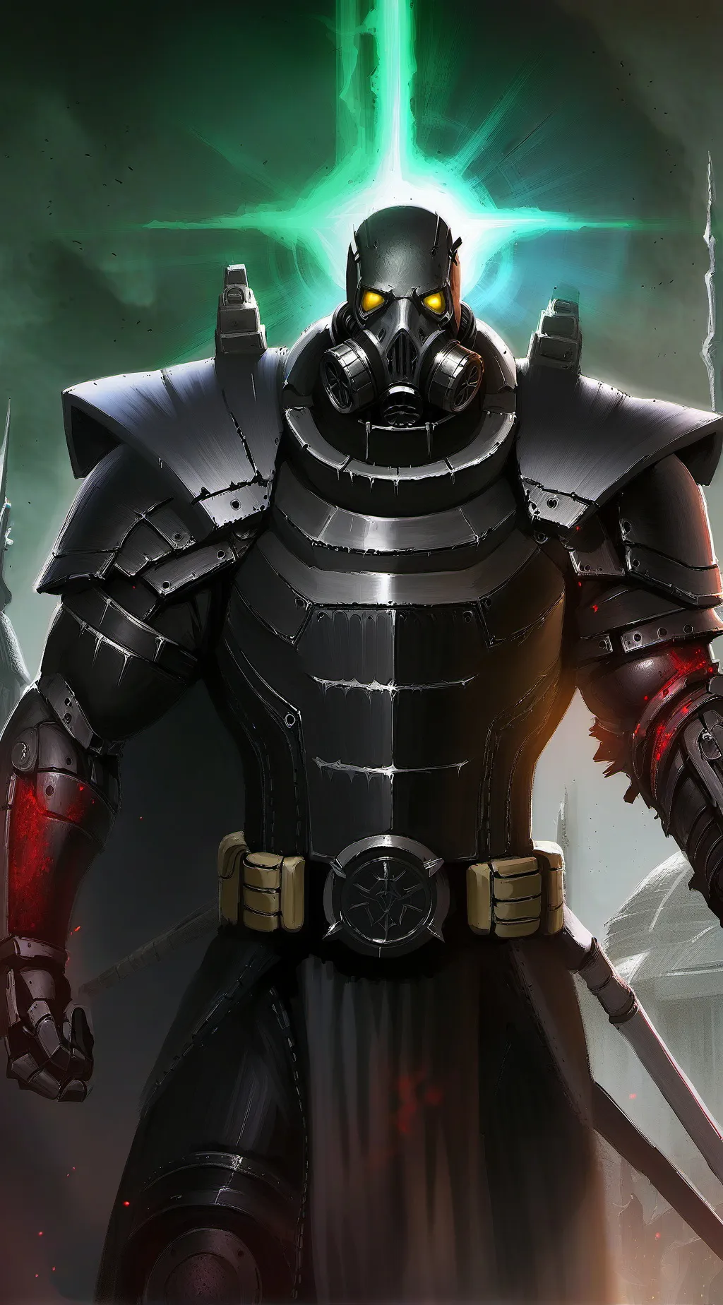 ai character: The Chaos overlord background