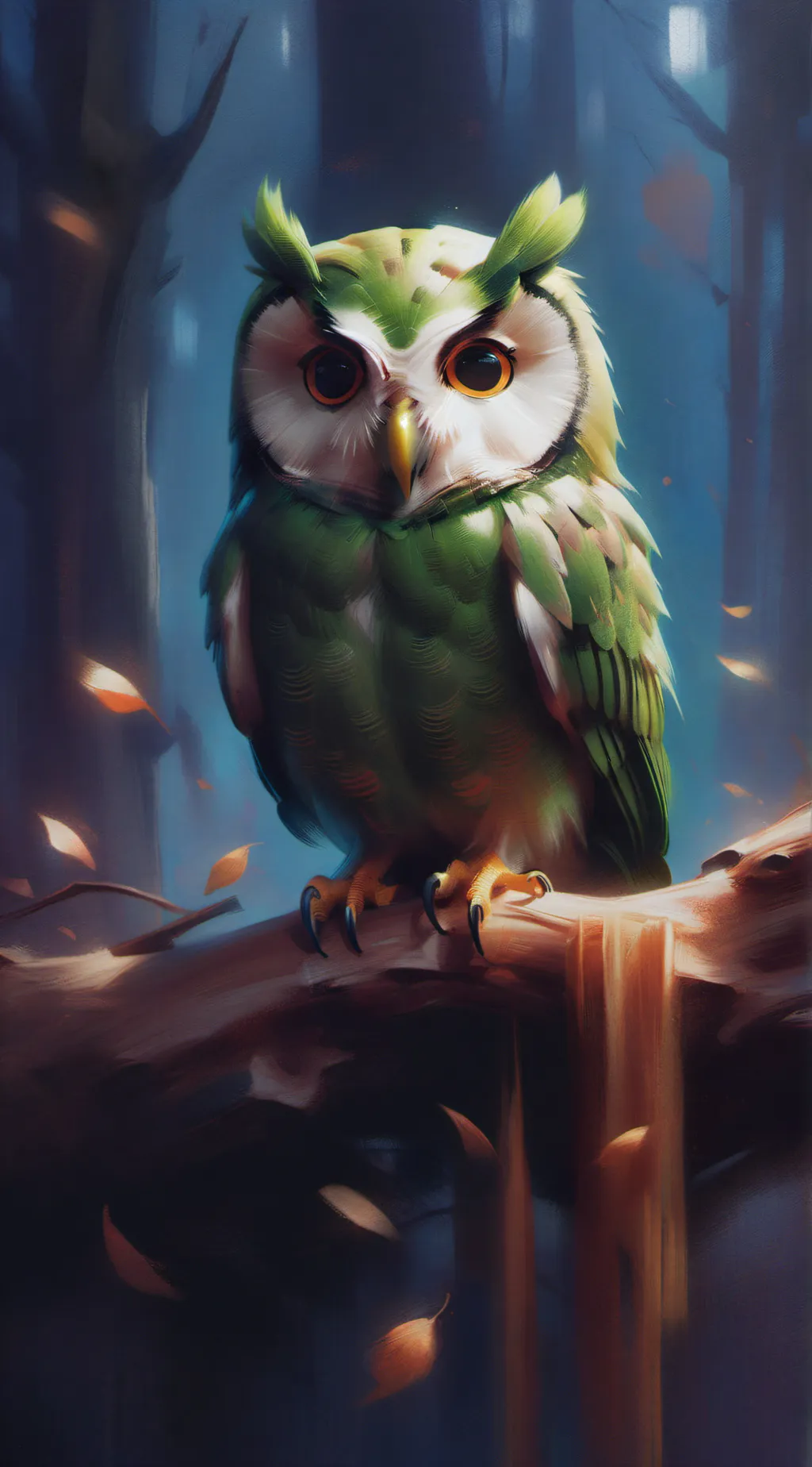 ai character: Duolingo  background