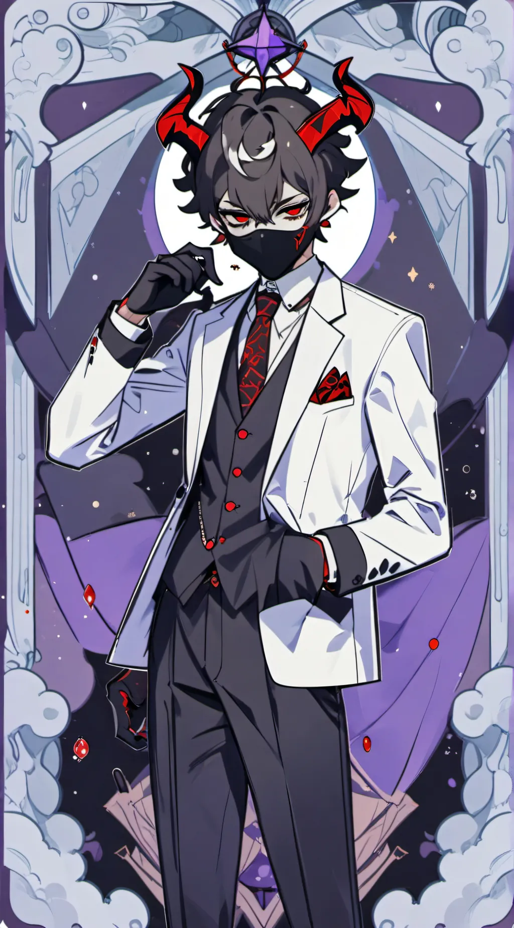 ai character: Larroid background