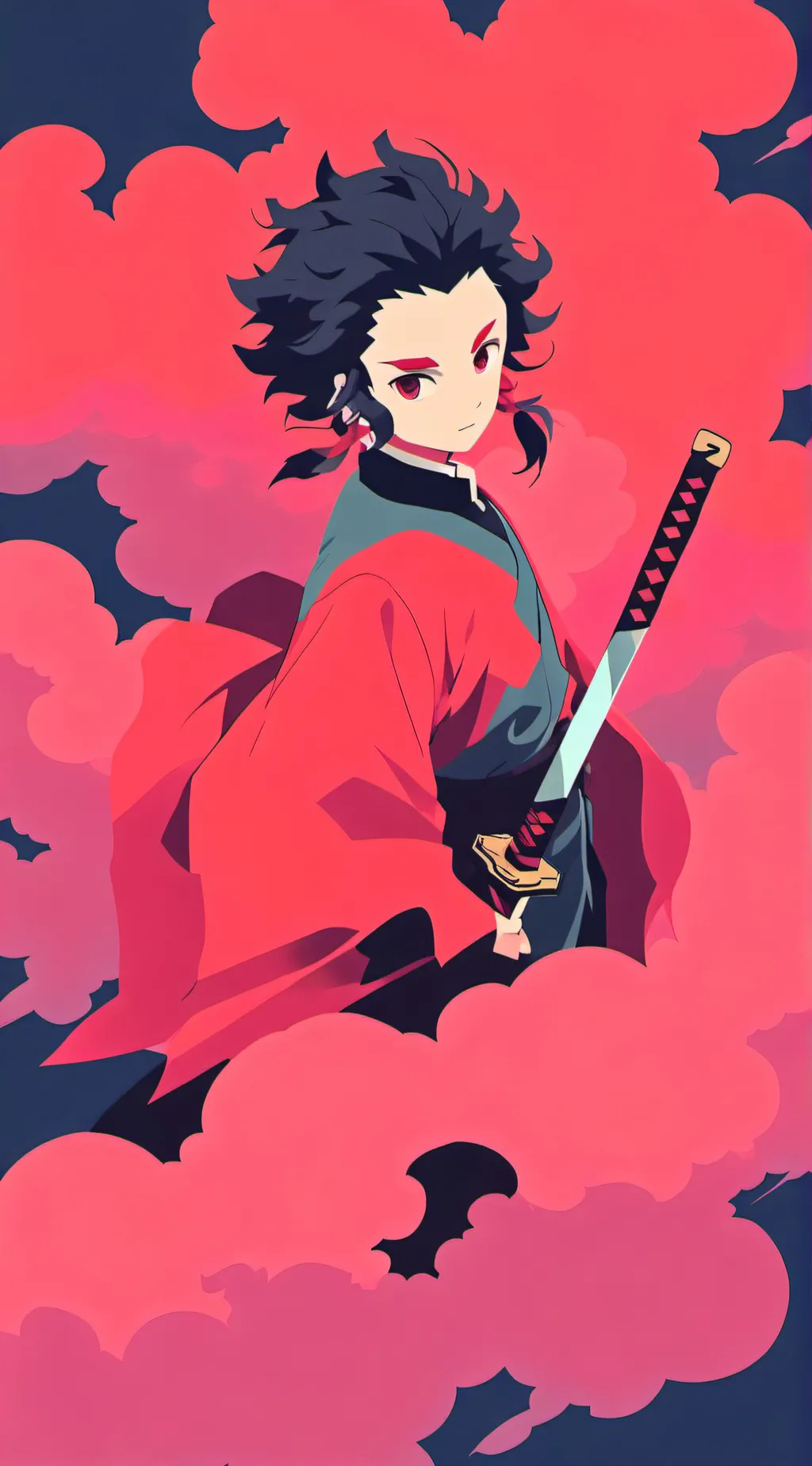 ai character: Kamaboko sqaud background