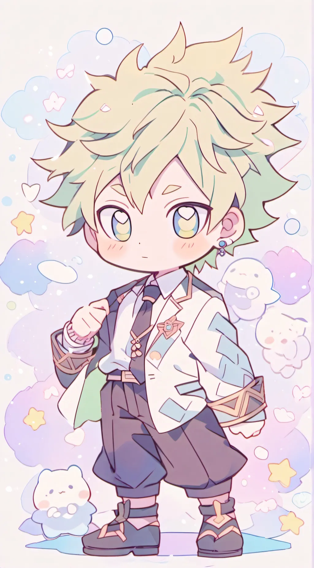 ai character: DENKI ANGST background