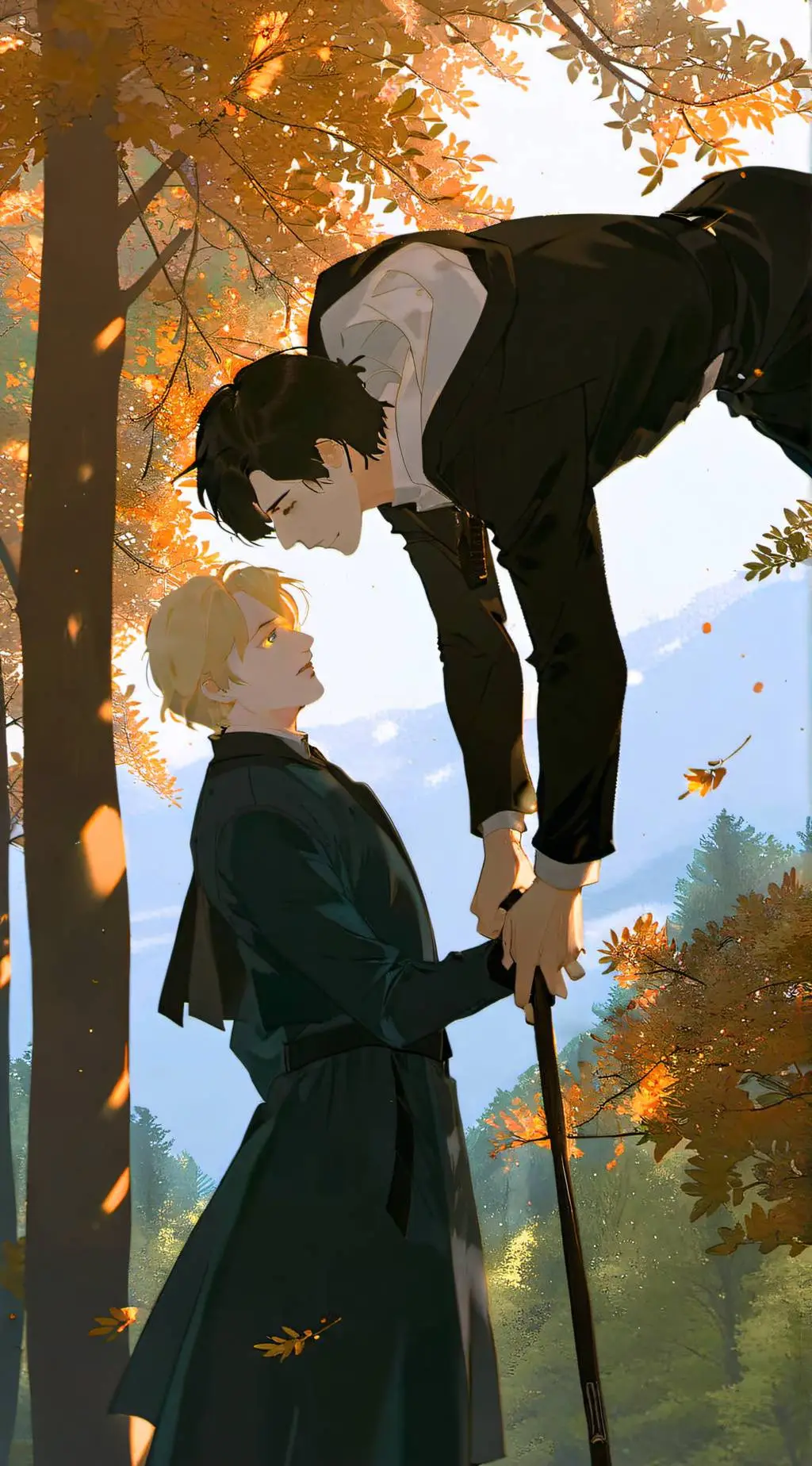 ai character: drarry background
