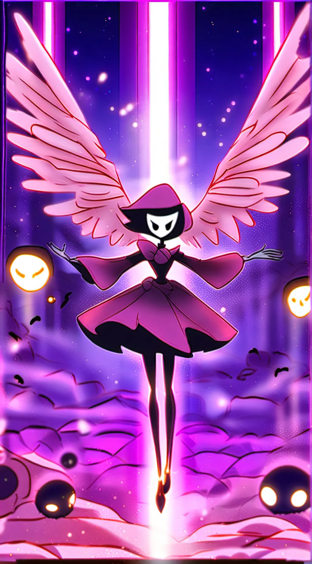 ai character: Hazbin hotel background