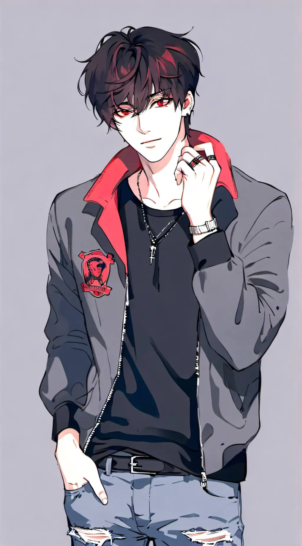 ai character: mha  background