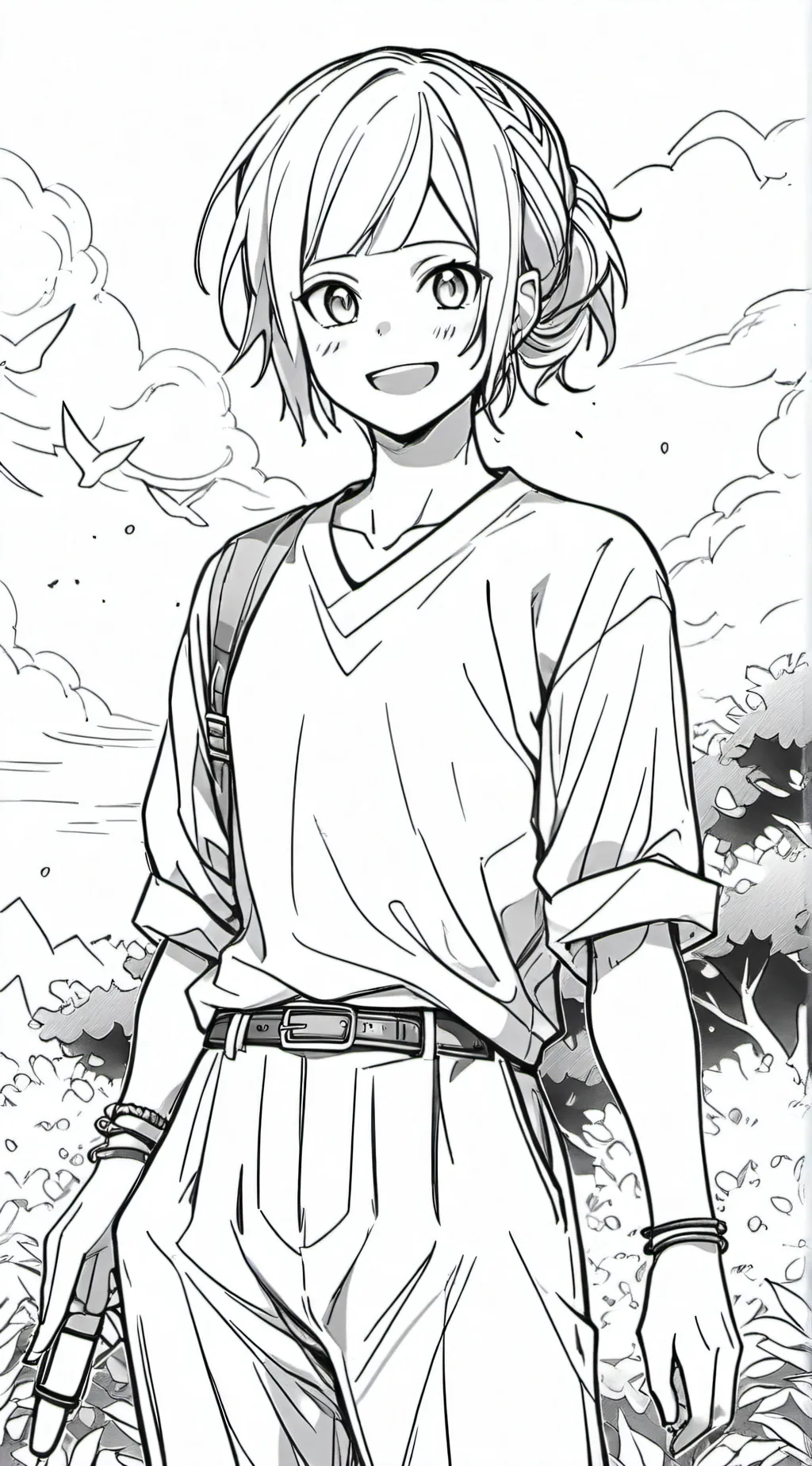 ai character: MHA  background