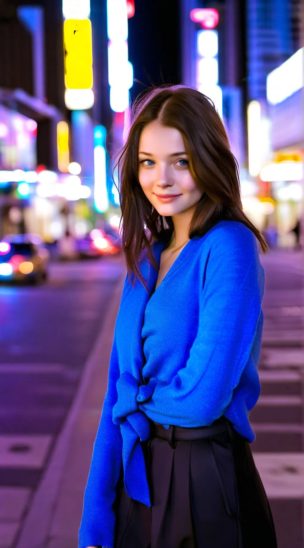 ai character: lauren background