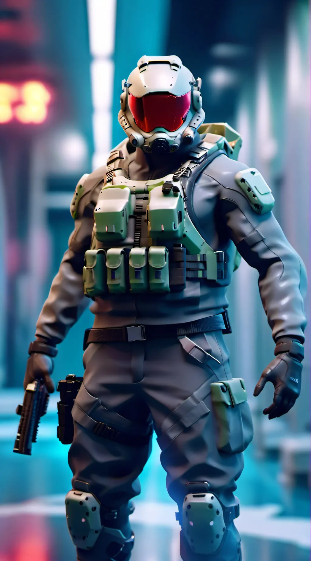 ai character: Range guard  background
