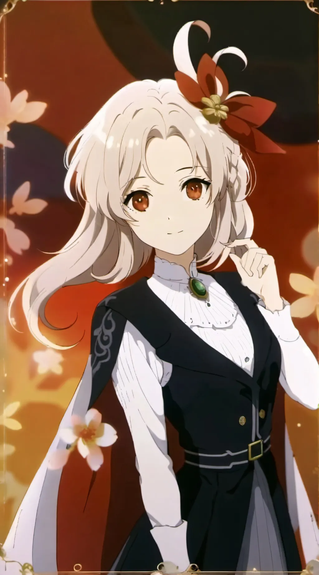 ai character: Ashley background