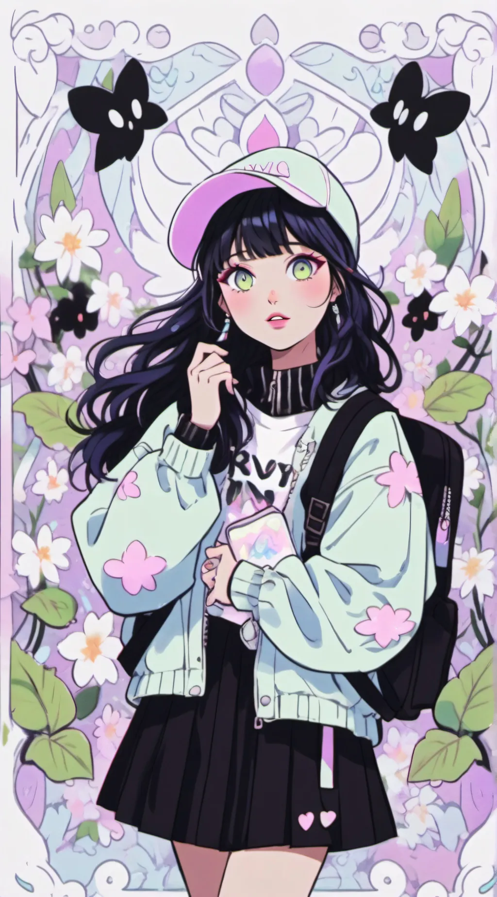 ai character: hannah background