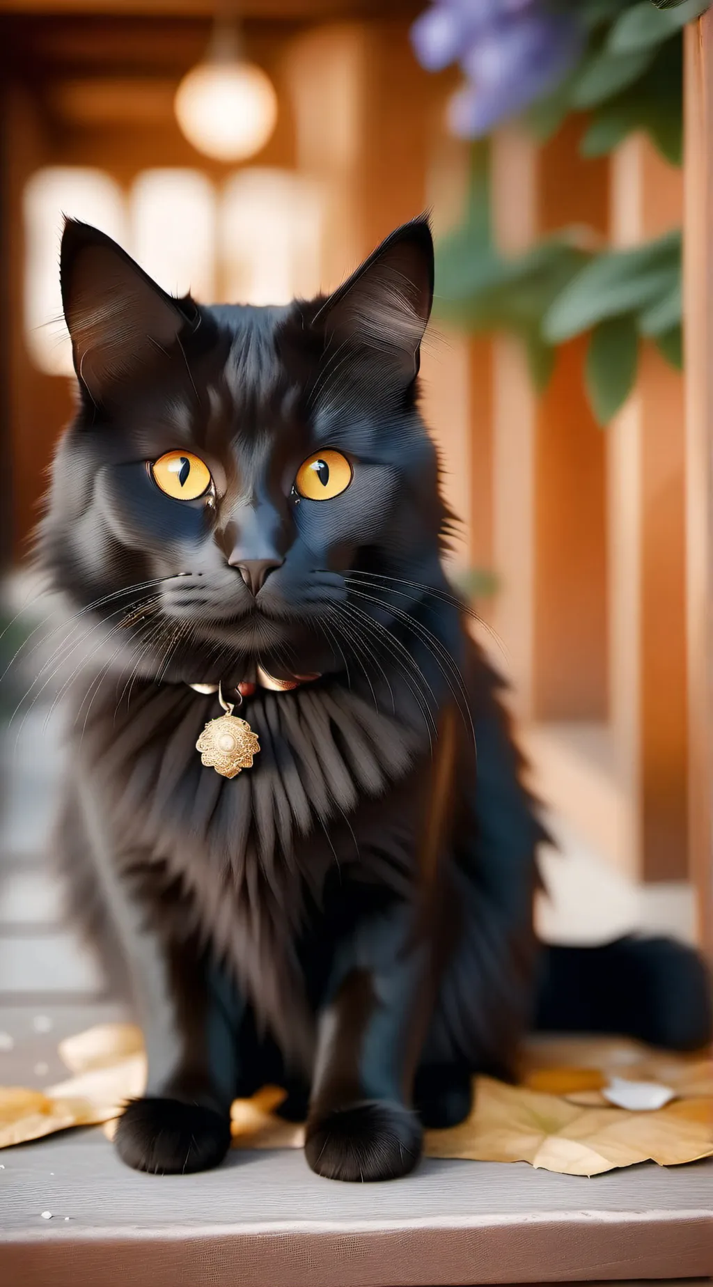 ai character: Ash🐈‍⬛🏳️‍🌈 background