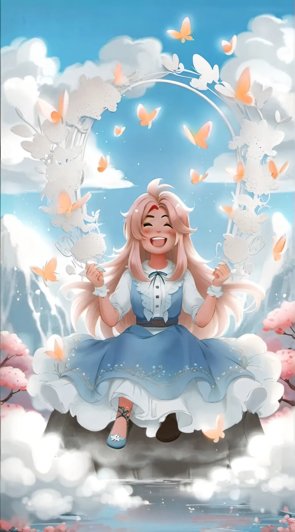 ai character: CloudyxxGaming background