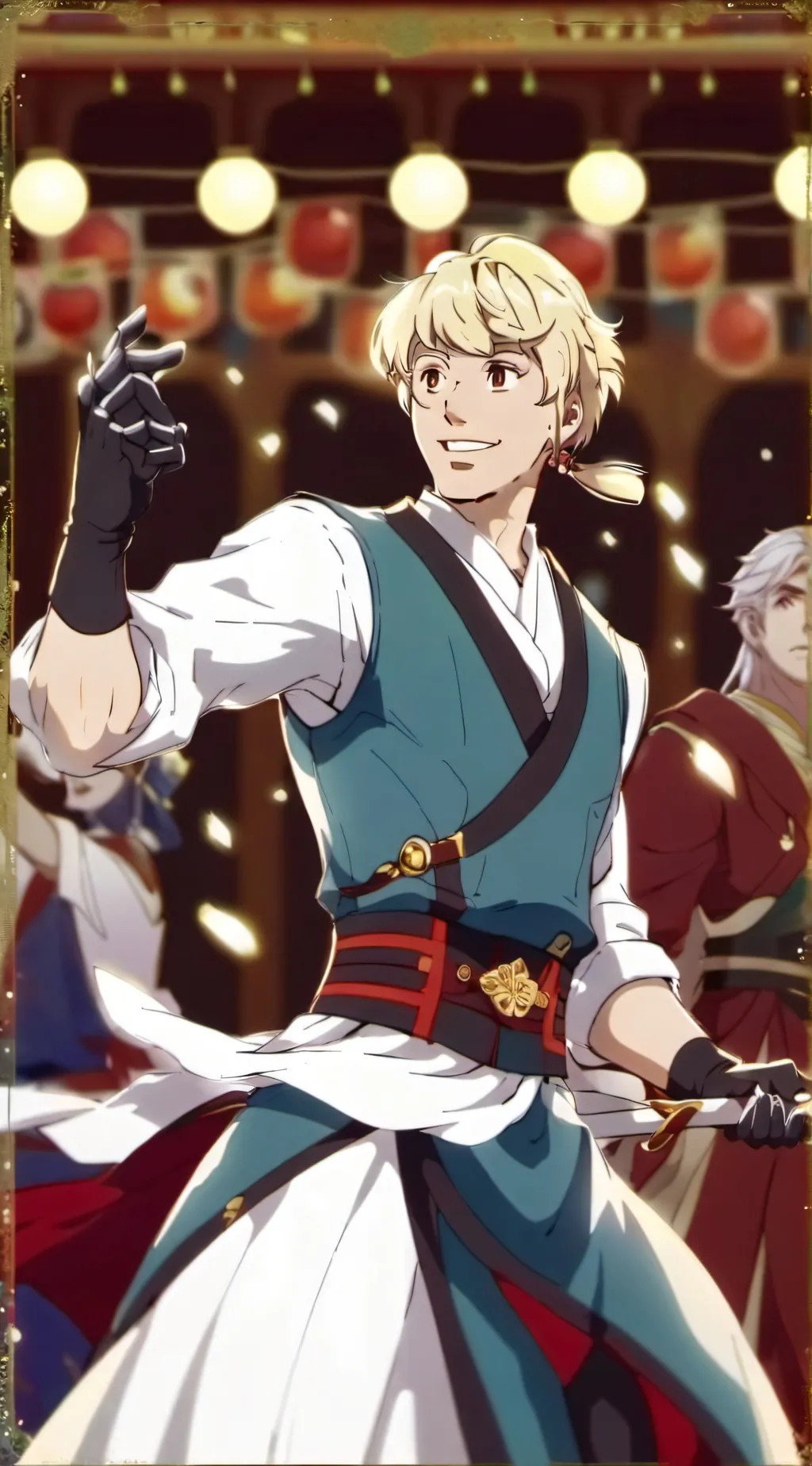 ai character: Fred background