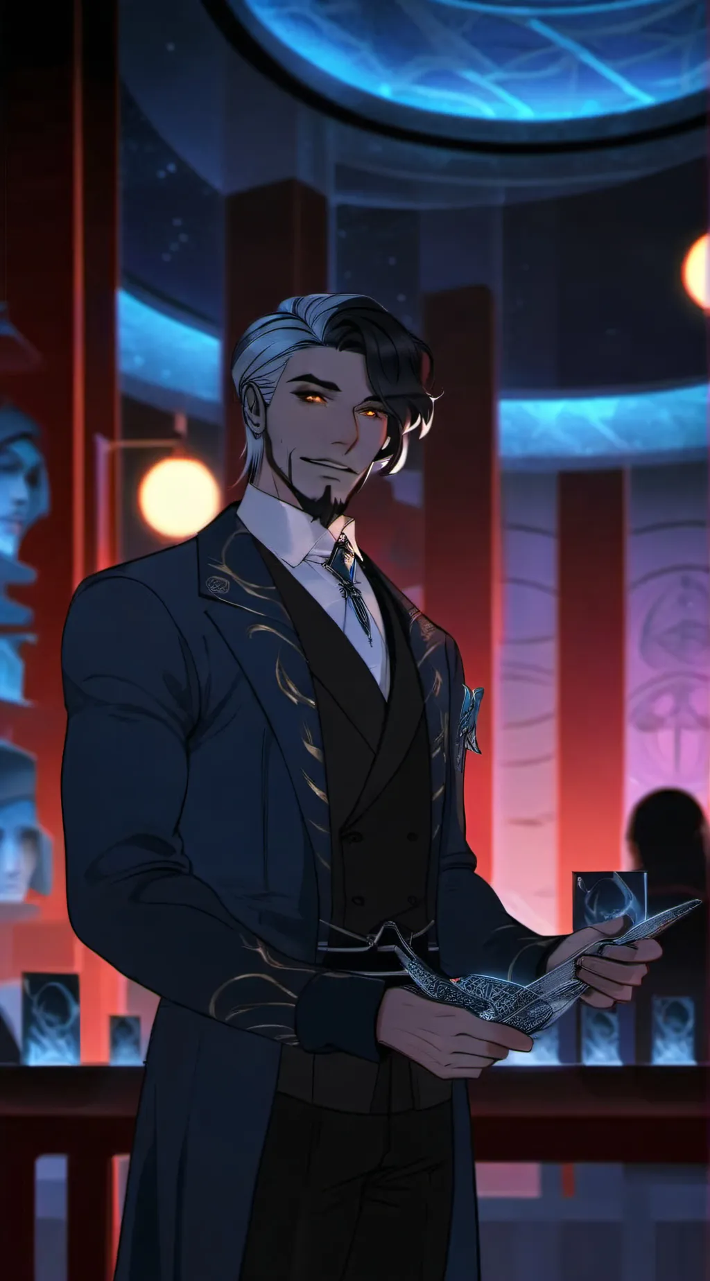 ai character: Akar background