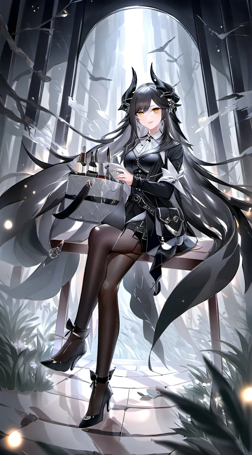 ai character: cat background