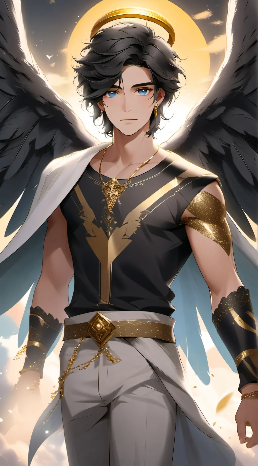 ai character: Keith  background
