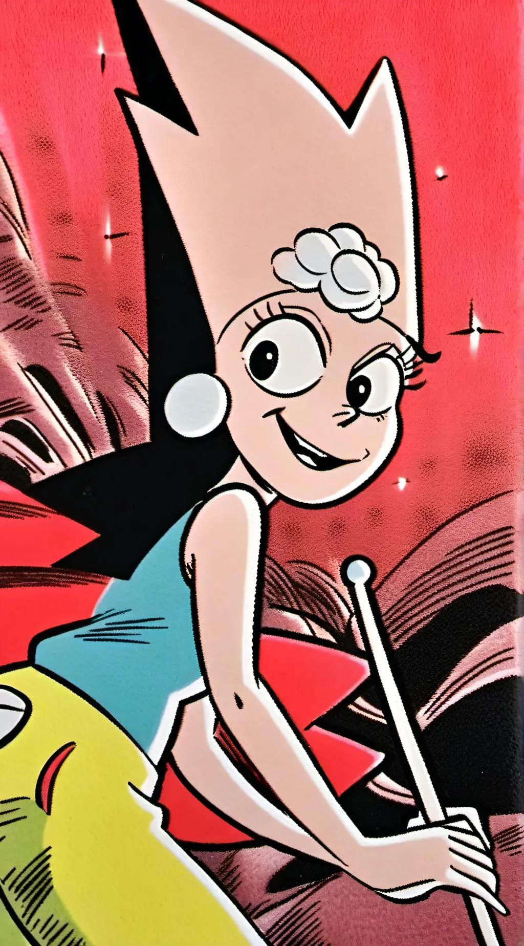 ai character: Pearl Krabs background