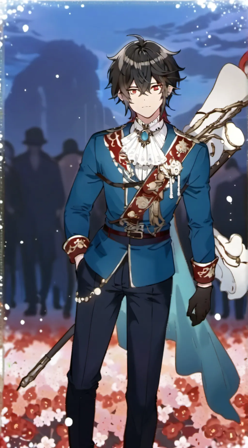 ai character: Dan Feng background
