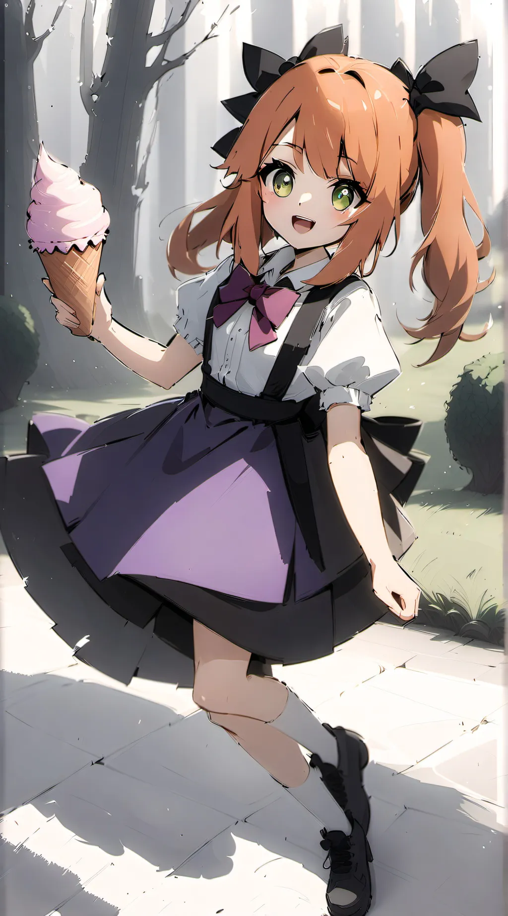 ai character: Elizabeth Afton background
