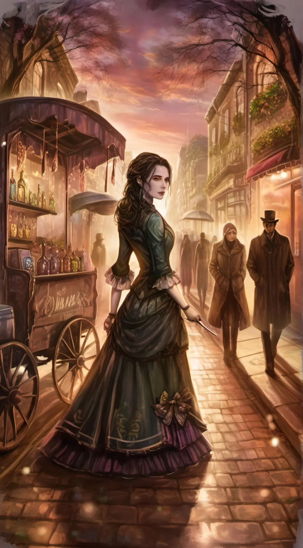 ai character: Jade background