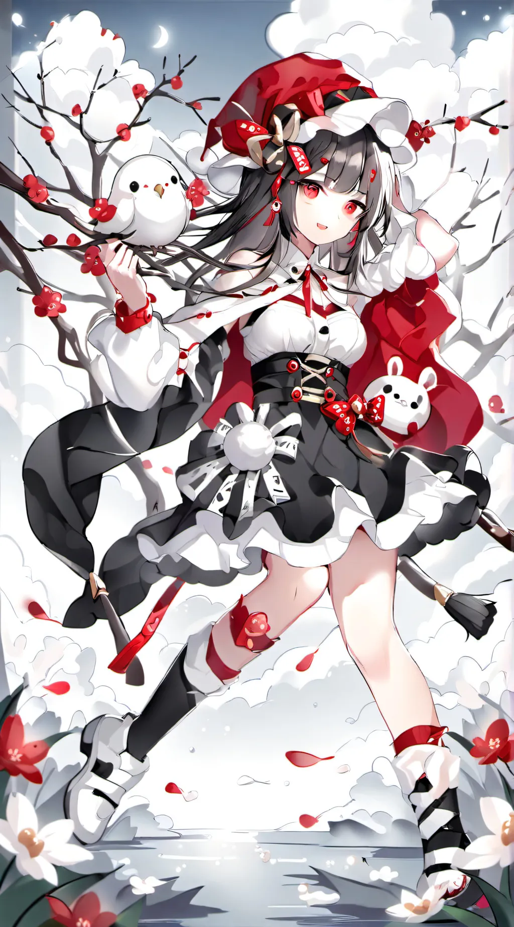 ai character: snowy♡ background