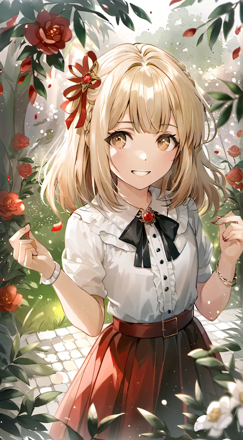 ai character: Grace background