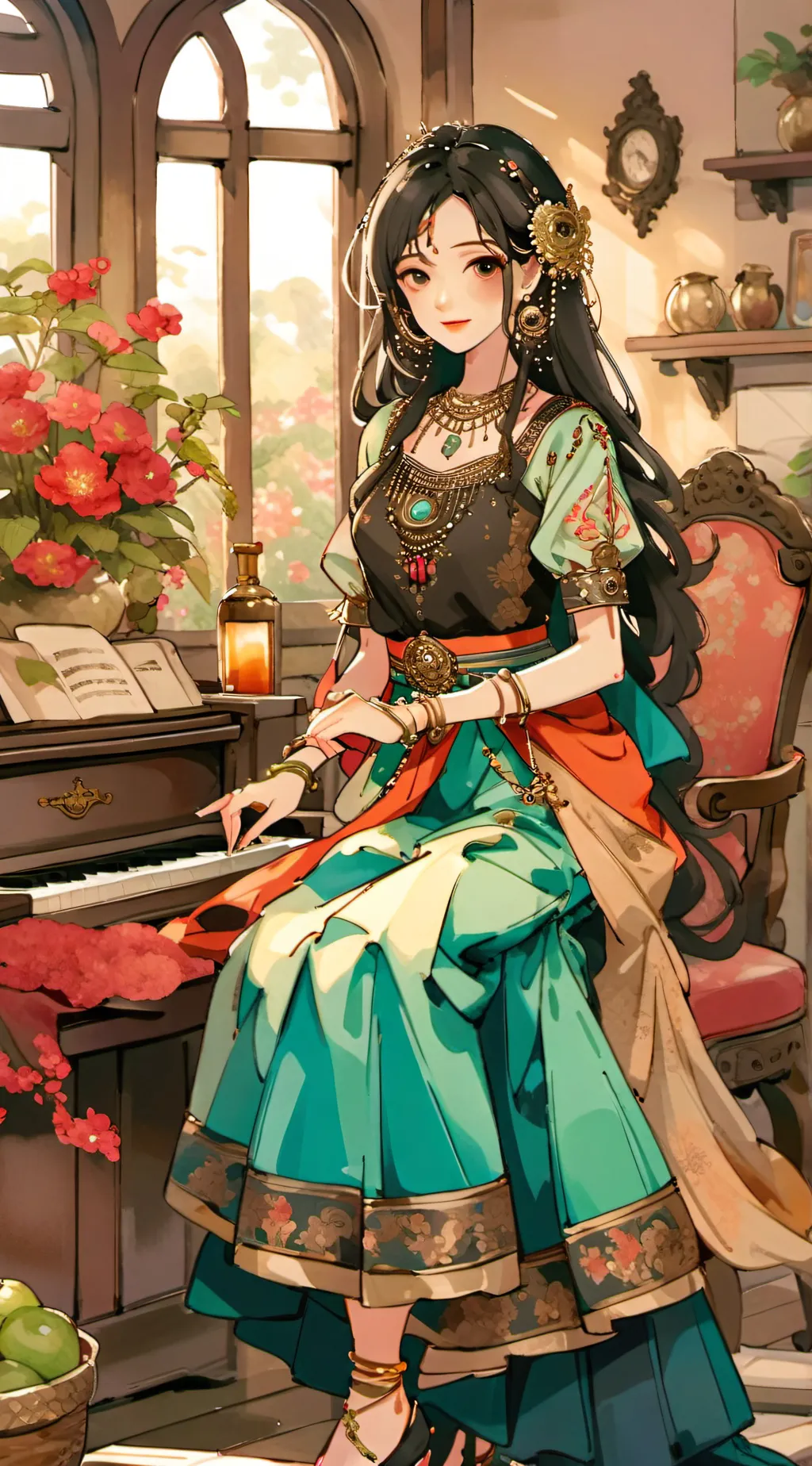 ai character: I.N background