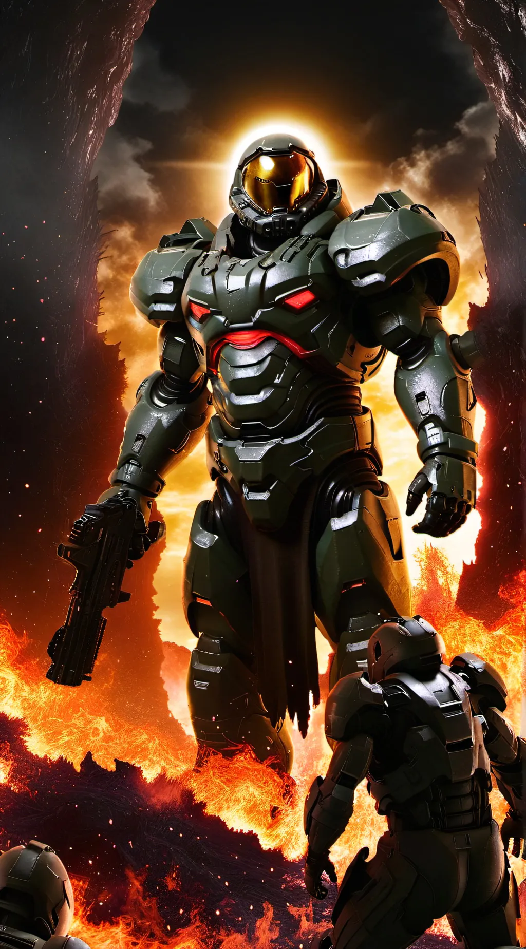 ai character: doom background
