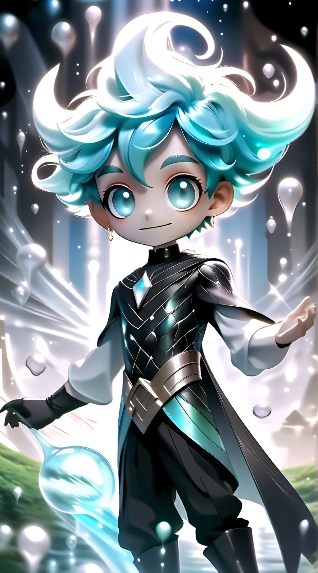 ai character: Wally & opposite background