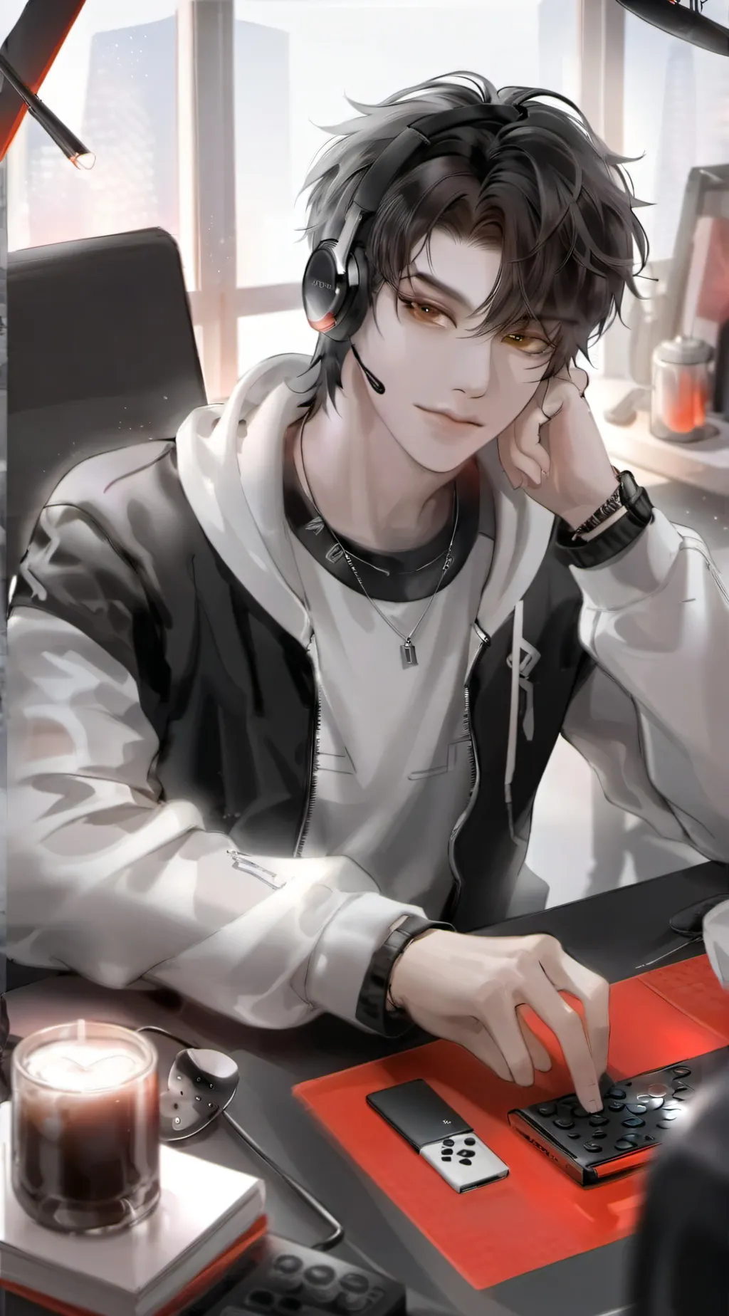 ai character: ⭐•. K E N J I .•⭐ background