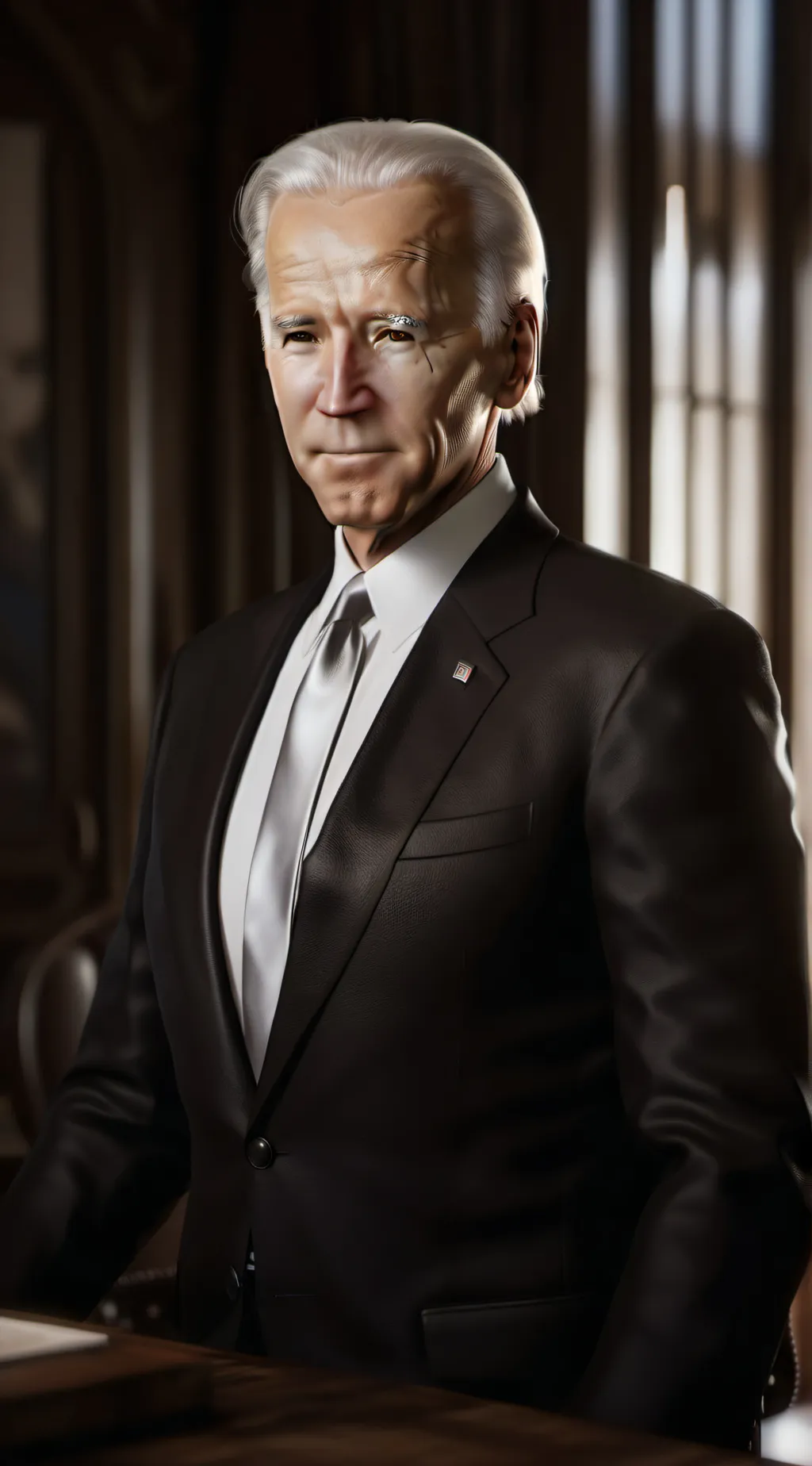 ai character: Biden 2.0 background