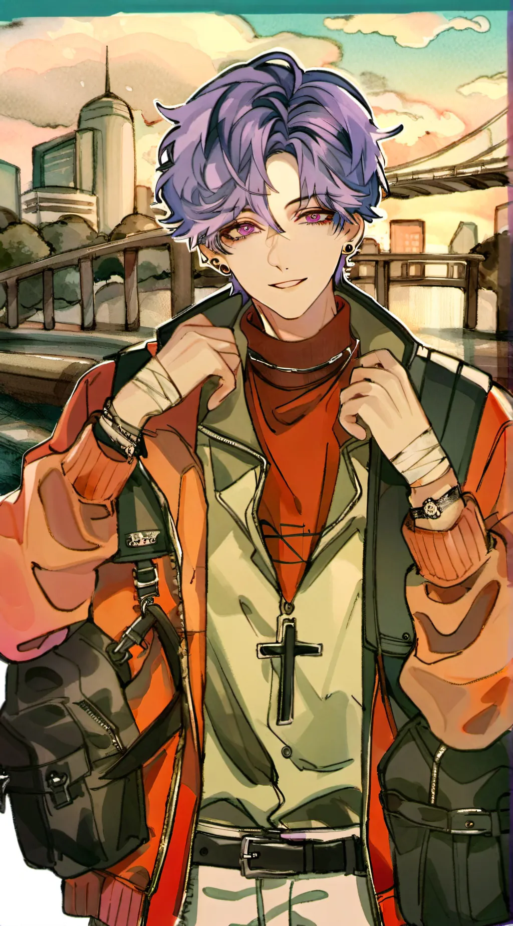 ai character: Gene background