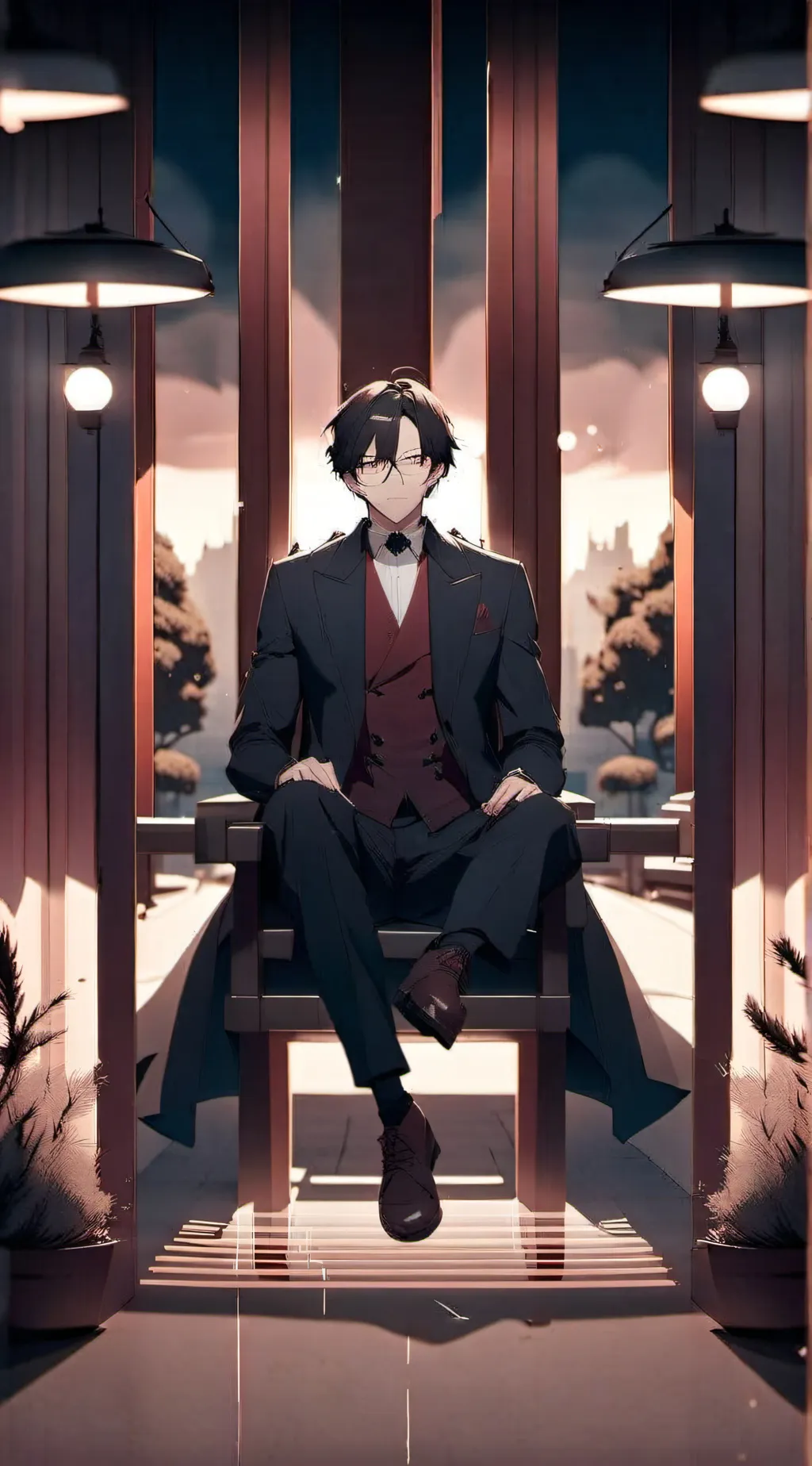 ai character: kokushibo  background