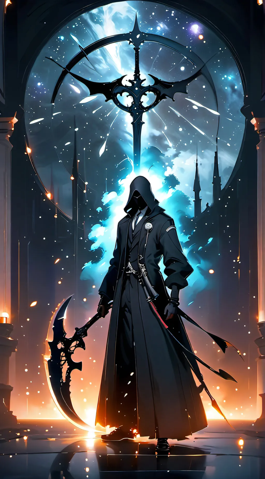 ai character: The End background