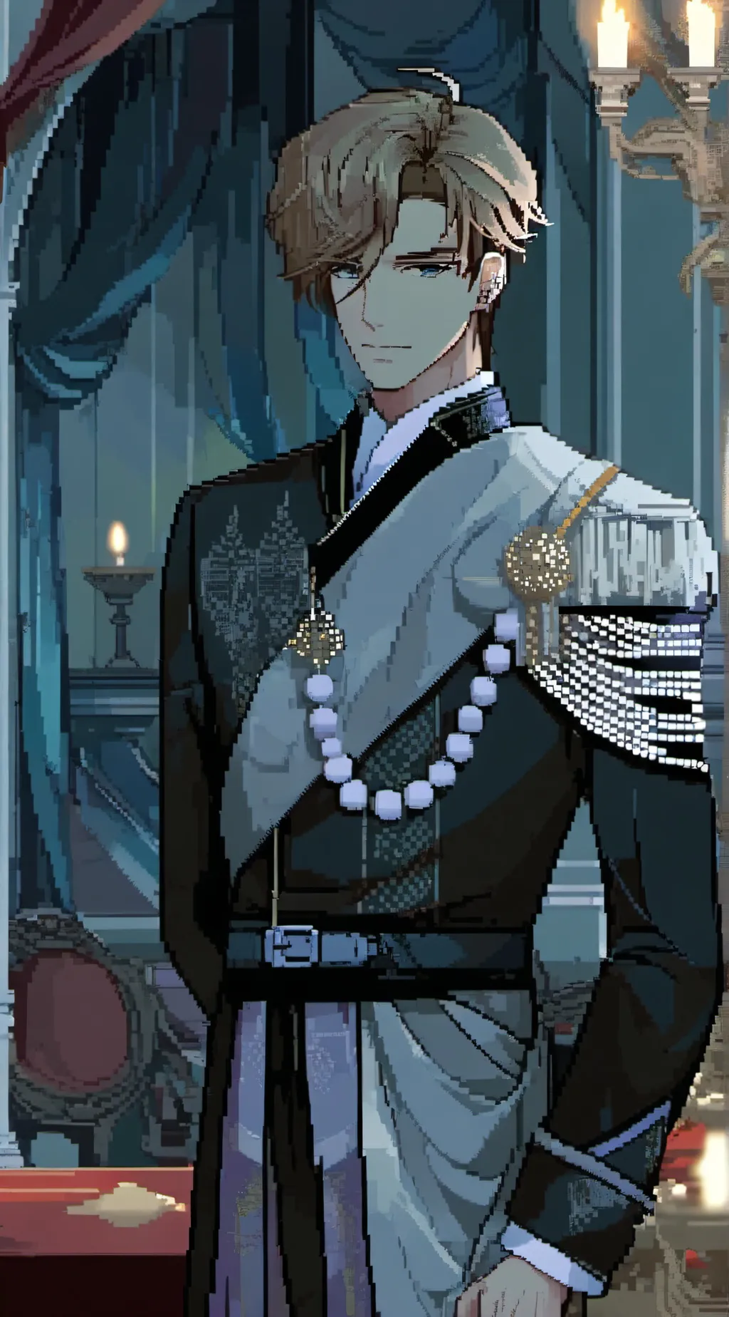 ai character: Prince Vector background