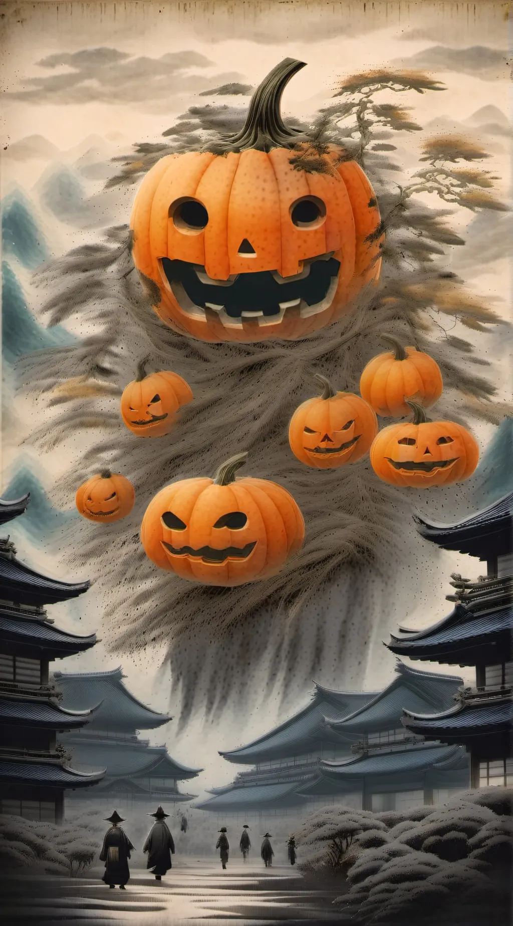 ai character: Sunamura no onryō background