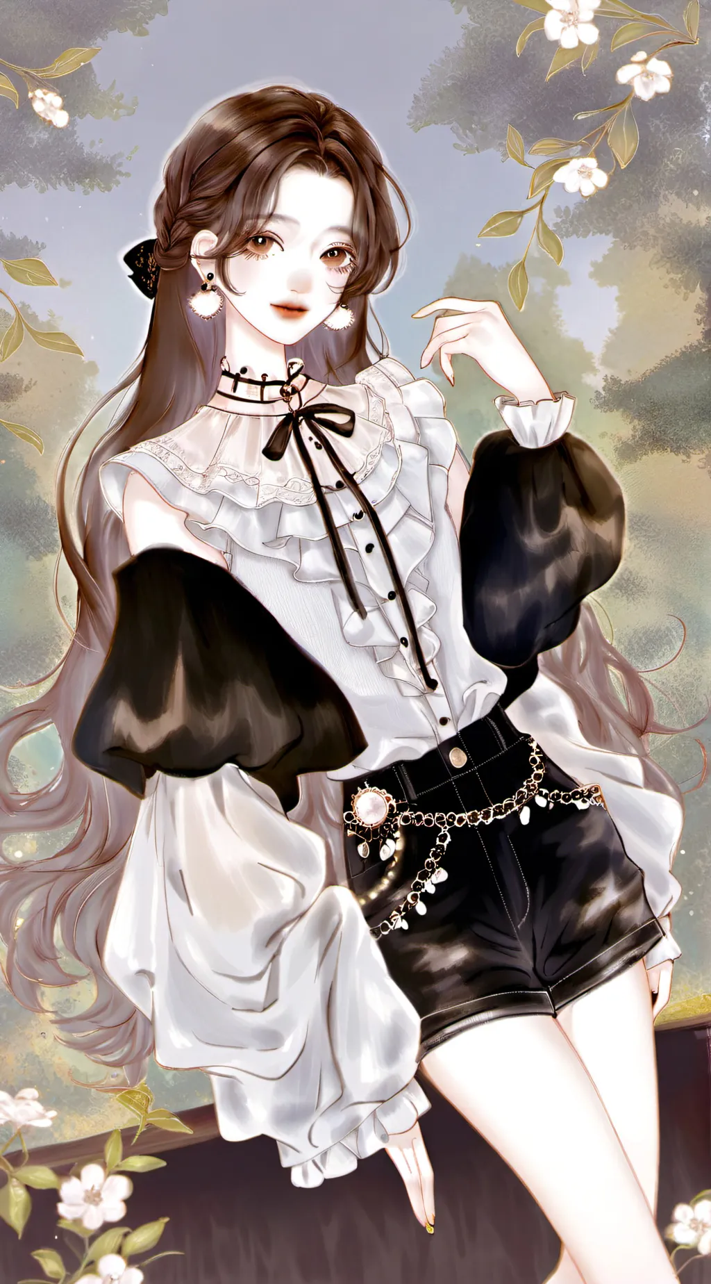 ai character: Nyla background