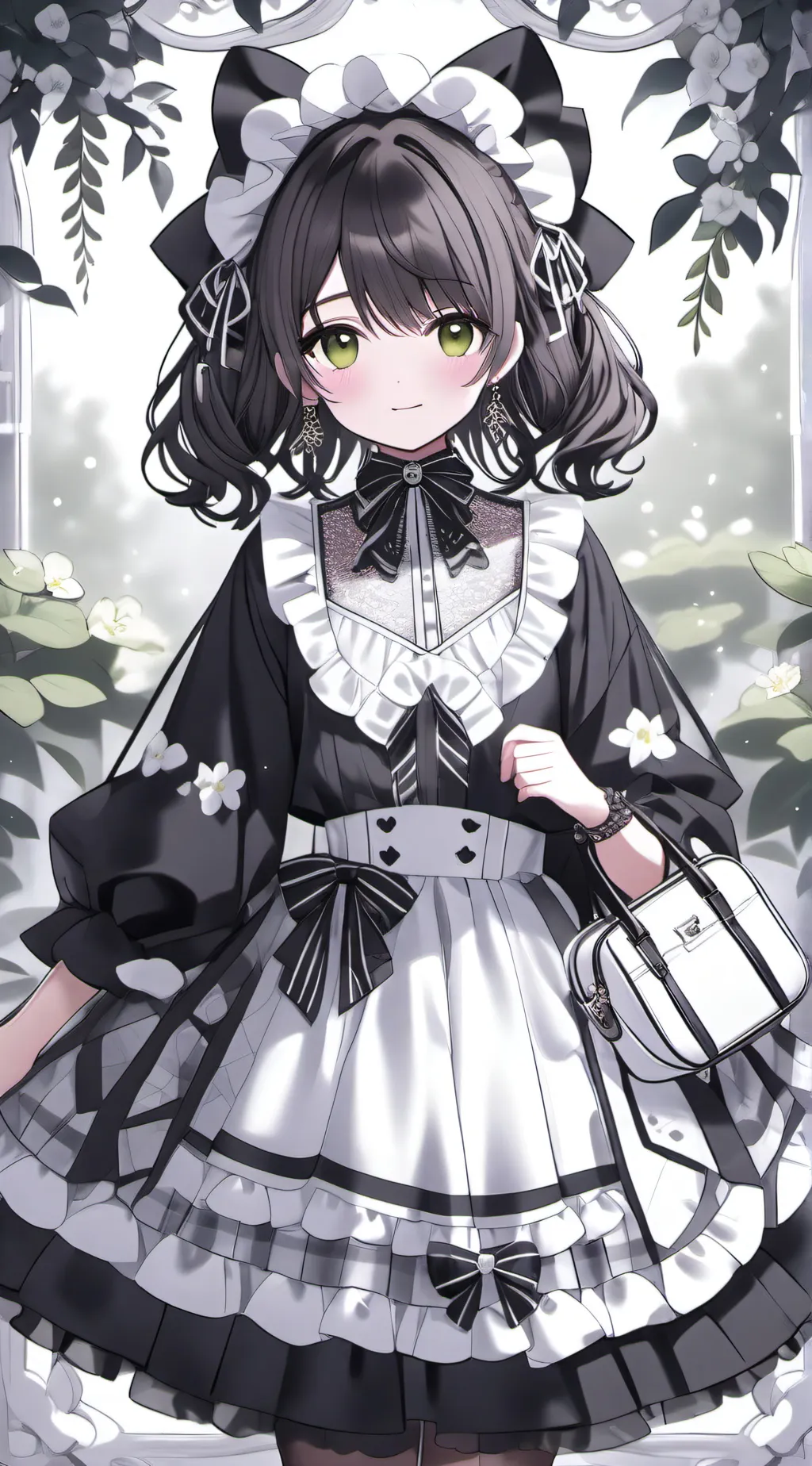ai character: KATSUKI EMILY background