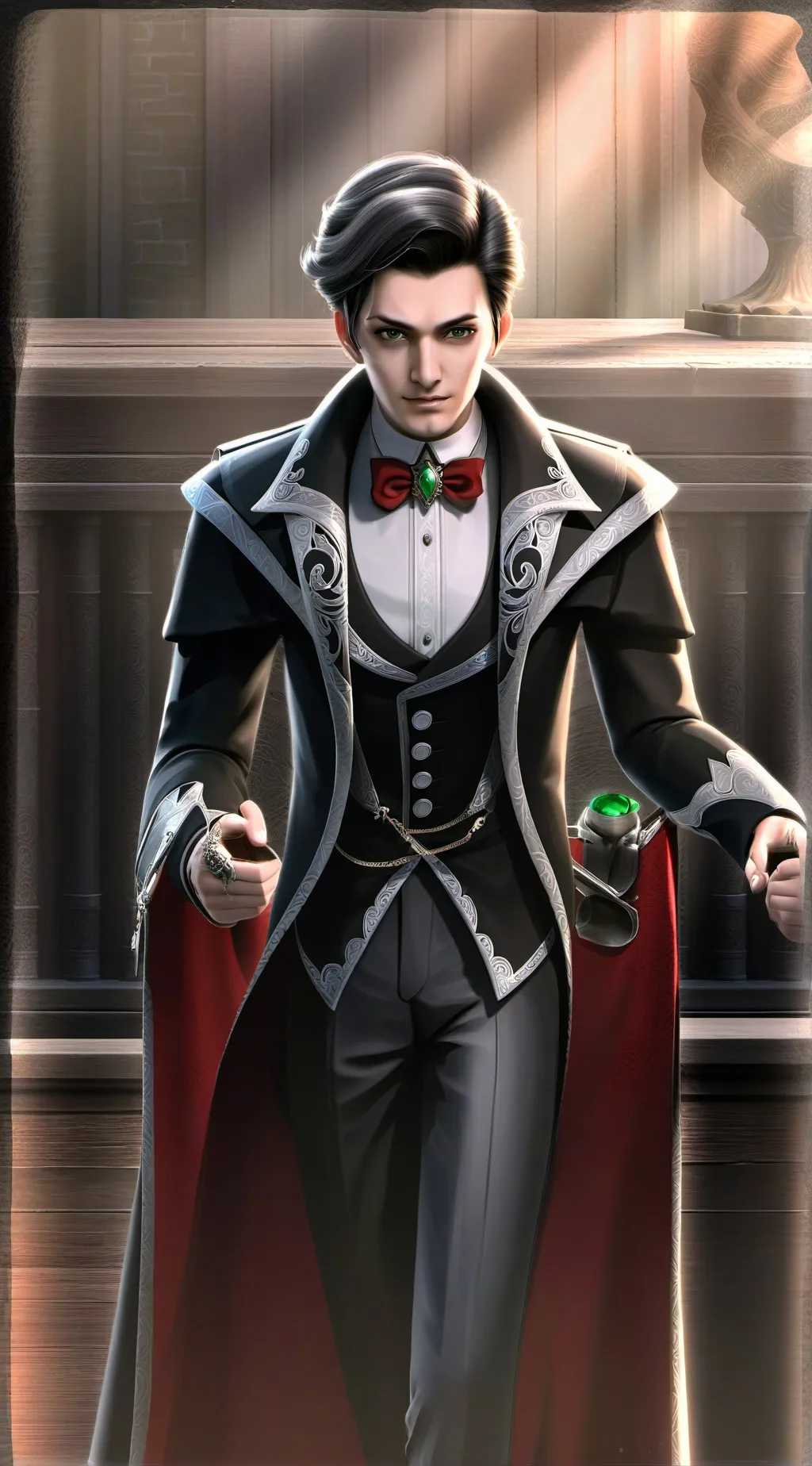 ai character: Aiden(mafia boss) background