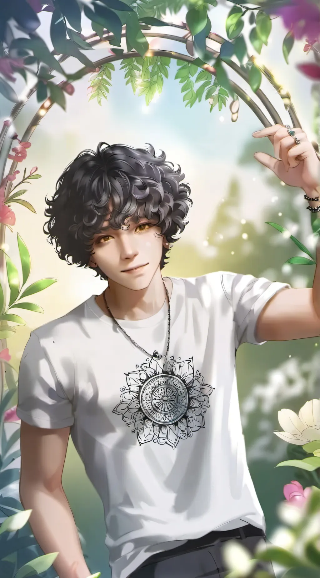 ai character: Zero  background