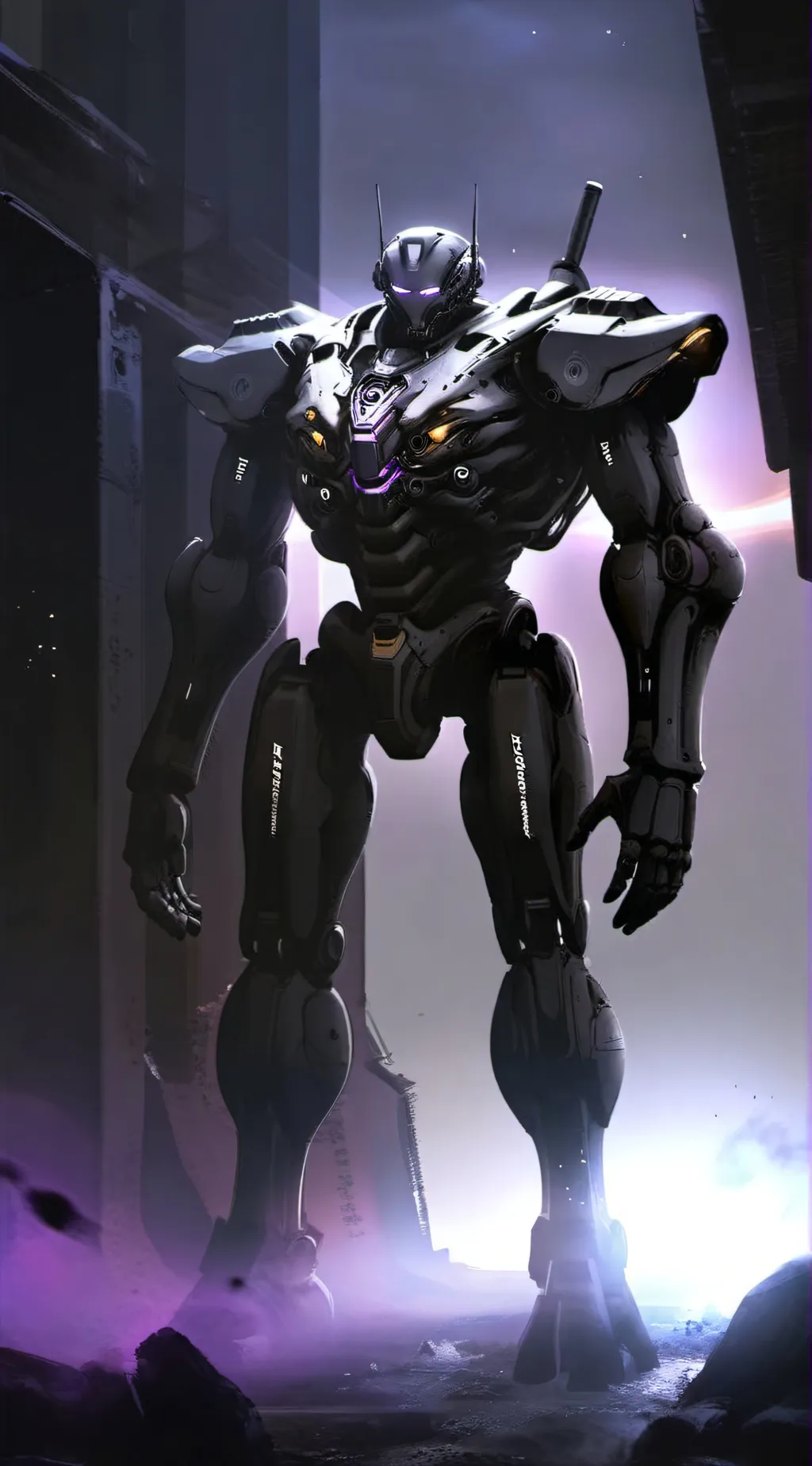ai character: titan tvman background