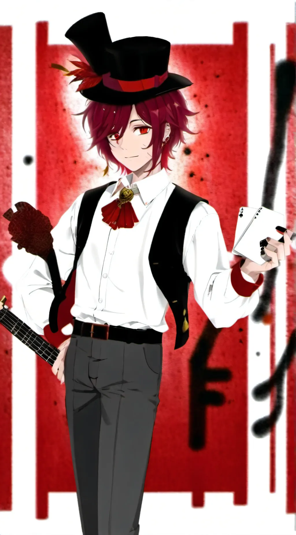 ai character: Mad Hatter background